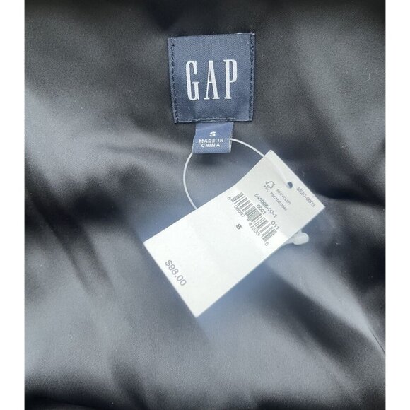 Gap NWT Black Satin Wrap Dress Size S - Picture 6 of 6